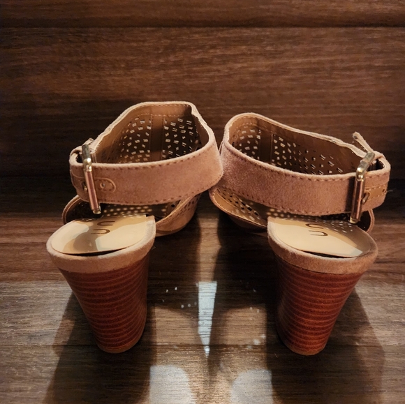 Open-toe Bootie/ Sandals Nude - Picture 4 of 7